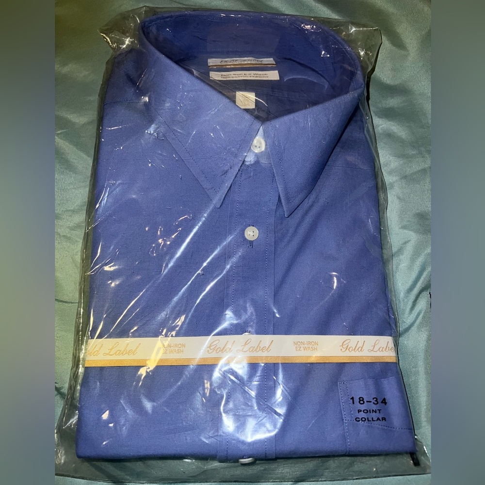 Gold Label Button Up, new with tags